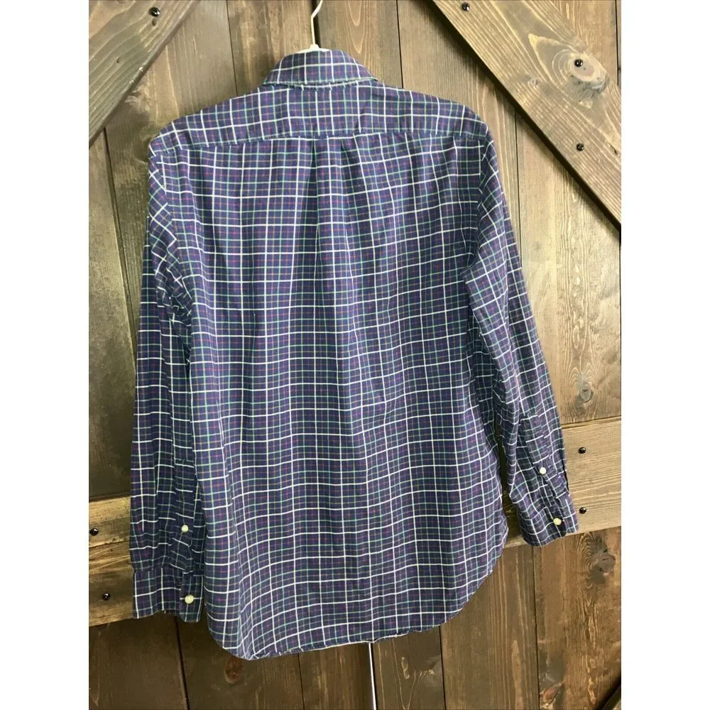 Men's Polo Ralph Lauren Plaid Button-Down Shirt Size‎ medium